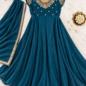Fendi Crush Anarkali Suit Set