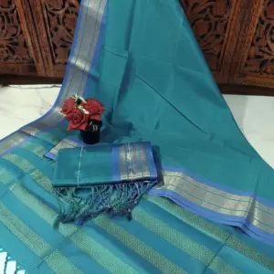 Soft Silk Saree with Blouse – Design 2