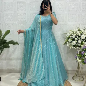 NC Moss Butti Gown