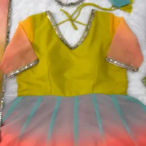 Elegant 3-Piece Anarkali Set