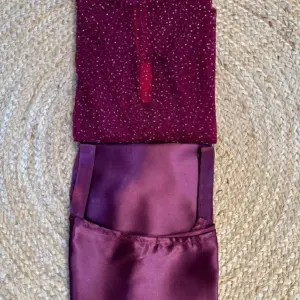 Insta Viral Galaxy 2-Piece Set With Shining inner Gown with a beautifully beaded outer coat
