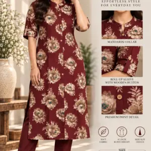 Bamboo Cotton Kurta Set
