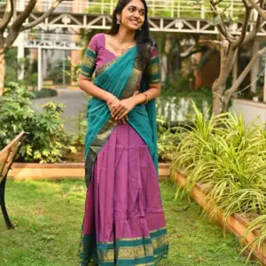 Kanjivaram Silk Lehenga Set