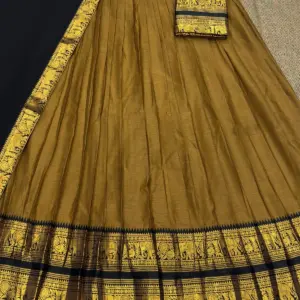 Pure KanchiCotton Half-Saree Set