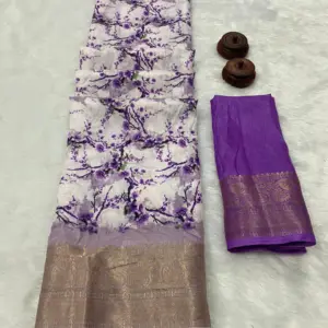 Dola Silk Saree with Blouse