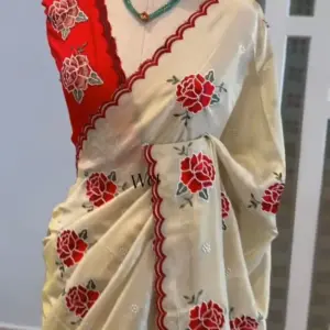 Rangoli Silk Embroidered Saree