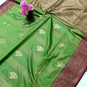 Soft Silk Saree with Blouse