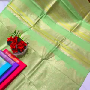 Zari Woven Saree with Blouse