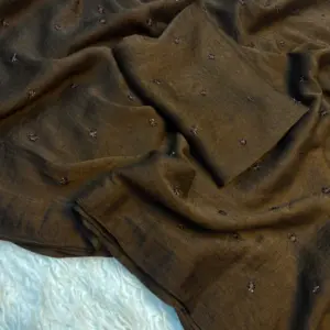 Crush Fabric Saree with Blouse