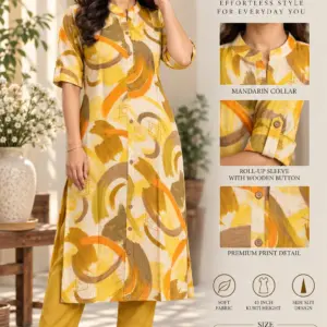 Bamboo Cotton Kurta Set