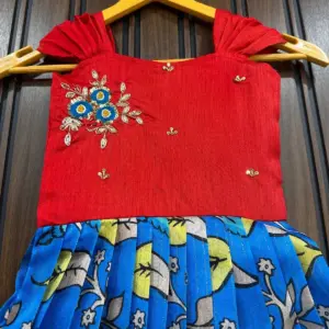 Summer Special Kids Soft Silk Pattu Gown