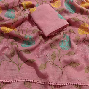 Chiffon Embroidered Saree