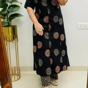 A-Line Kurti Co-Ords Set with Ankle Length Pant