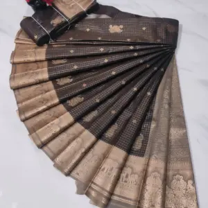 Kunthavai Soft Silk Sarees with Zari Work