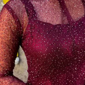 Insta Viral Galaxy 2-Piece Set With Shining inner Gown with a beautifully beaded outer coat