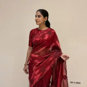 DHURVA SAREES WITH BLOUSE