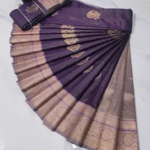 Kunthavai Soft Silk Sarees with Zari Work