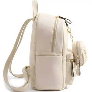 Latest Trendy Women’s Pink Backpack | Lightweight & Durable PU Leather School/College Bag|Adjustable