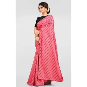 Women's Vichitra Sequence Work Saree with Blouse – Gajari