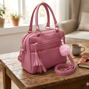 Women’s Premium PU Leather Tote Handbag | Stylish Shoulder Carry Bag for Ladies | Large Spacious