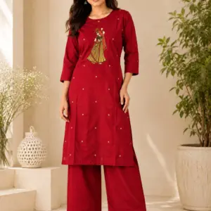 Dabu Cotton 2-Piece Co-ord Set - Premium