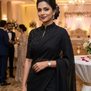 Crush Rangoli Saree with Blouse