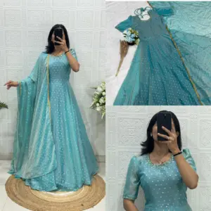 NC Moss Butti Gown