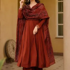 Viscose Kurti Dupatta Set