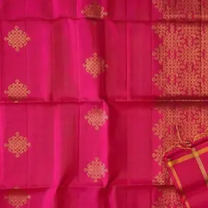 Soft Silk Saree with Blouse – Design 3