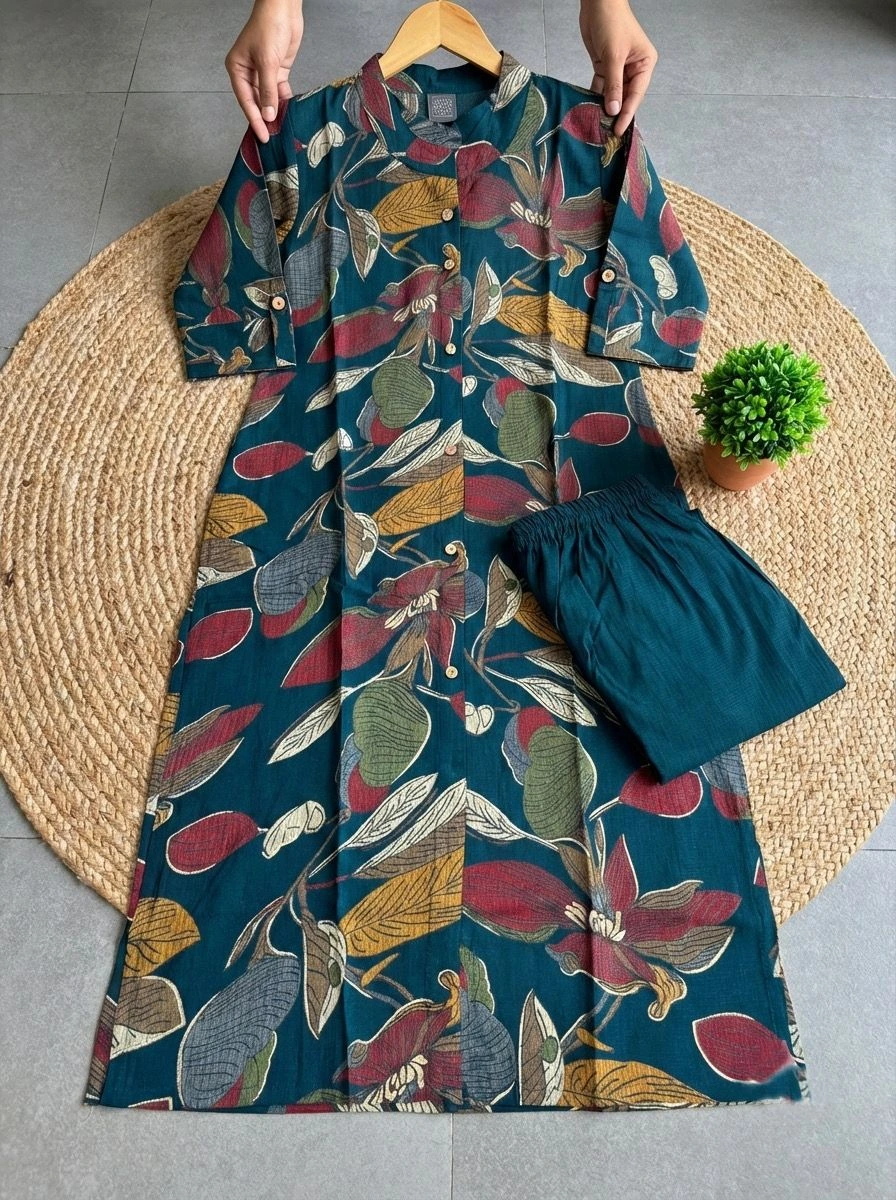 Beautiful Bamboo Cotton Floral Co-ord Sets