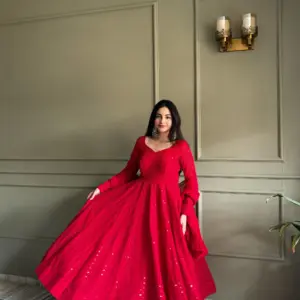 Ready to Wear Fully Flaired Anarkali Set