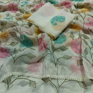 Chiffon Embroidered Saree