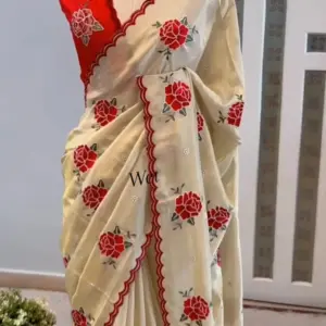 Rangoli Silk Embroidered Saree