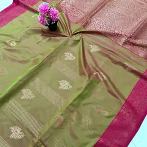 Soft Silk Saree with Blouse