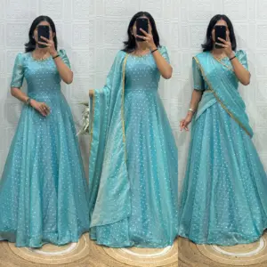 NC Moss Butti Gown