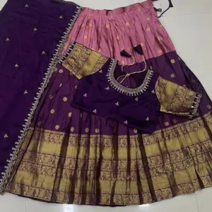 Lehanga collection full stiched Lehenga with Full stiched Designer maggam work blouse with embroider