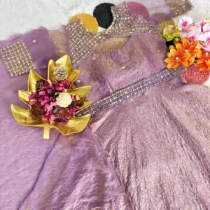 Doremon Crush Gown with Dupatta