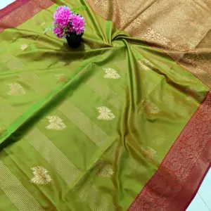 Soft Silk Saree with Blouse
