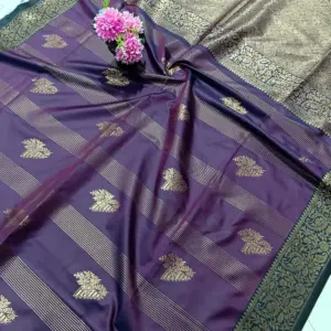 Soft Silk Saree with Blouse