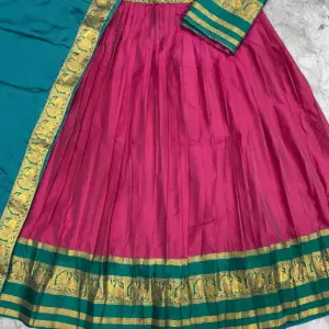 Kanjivaram Silk Lehenga Set