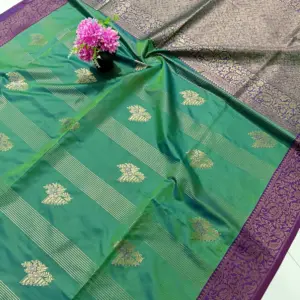 Soft Silk Saree with Blouse