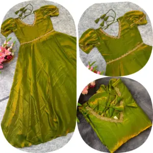 Premium Muhana Designer Space Silk Gown