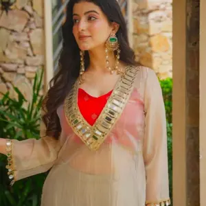 Salsa Silk Gown Set for Women