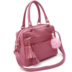 Women’s Premium PU Leather Tote Handbag | Stylish Shoulder Carry Bag for Ladies | Large Spacious