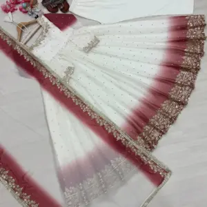 Georgette Anarkali Gown Set