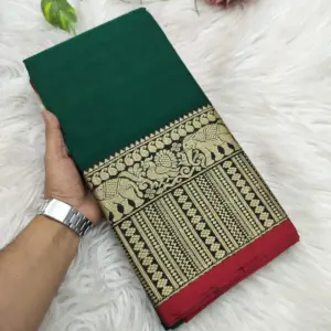 Pure Narayanpet Cotton Saree with Blouse