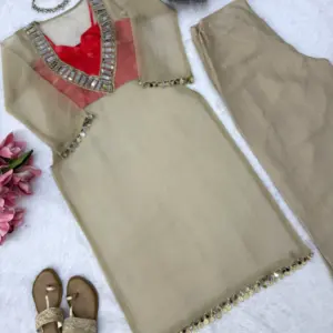 Salsa Silk Gown Set for Women