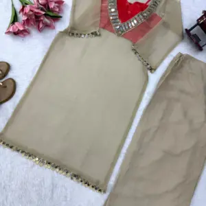 Salsa Silk Gown Set for Women