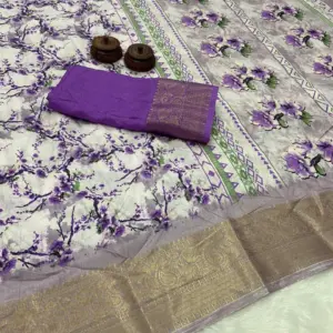 Dola Silk Saree with Blouse