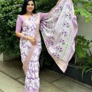 Dola Silk Saree with Blouse
